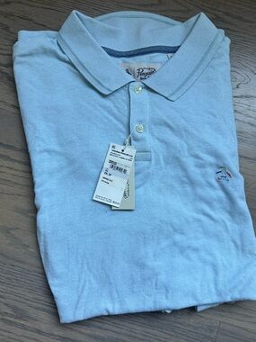 NEW! Original Penguin Men's Light Blue Polo Shirt XXL